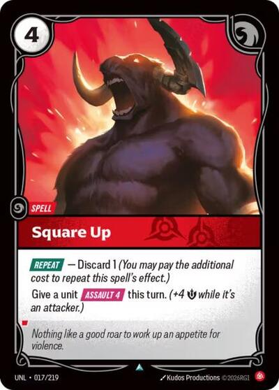 Square Up - Foil