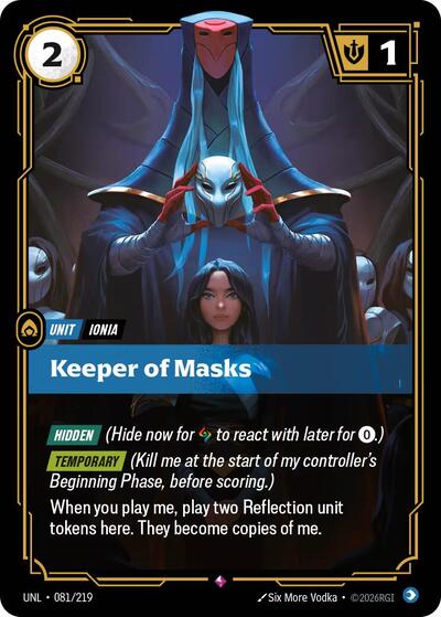 Keeper of Masks - Foil
