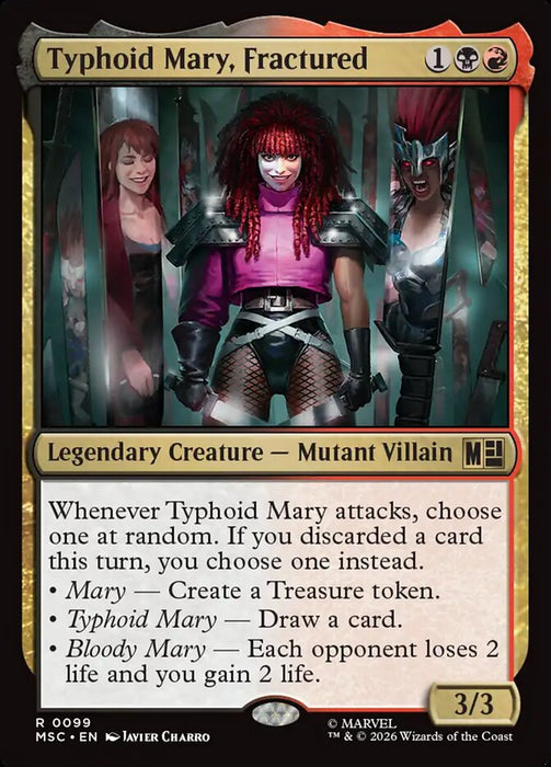Typhoid Mary, Fractured - Legendary - Surge Foil (Foil)