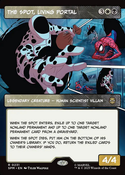 The Spot, Living Portal - Borderless - Full Art - Inverted - Legendary - Showcase (Foil)