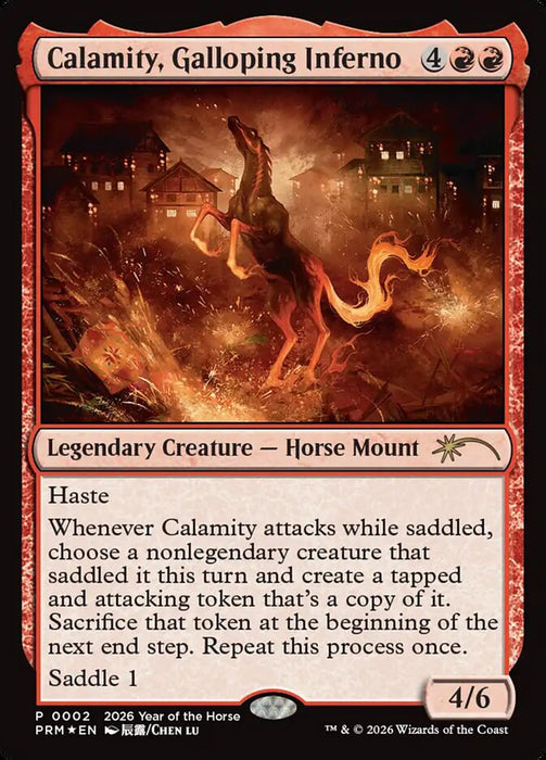 Calamity, Galloping Inferno - Legendary (Foil)