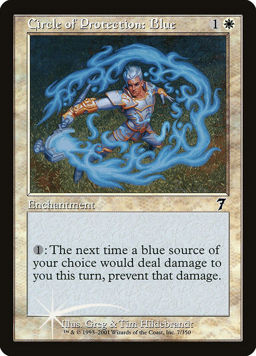 Circle of Protection: Blue (Foil)