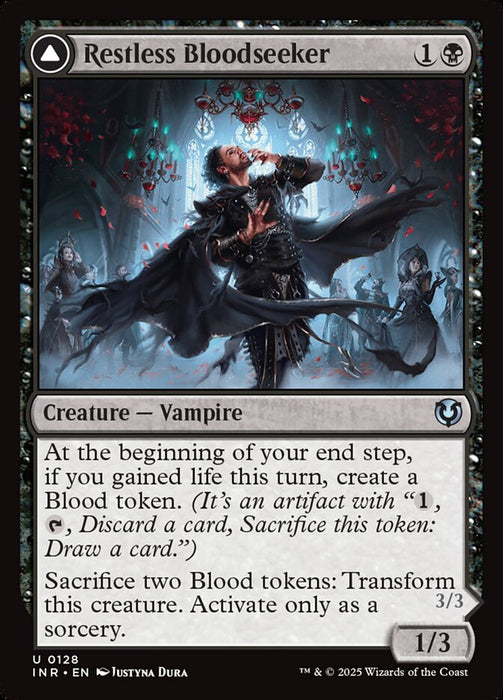 Restless Bloodseeker // Bloodsoaked Reveler (Foil)