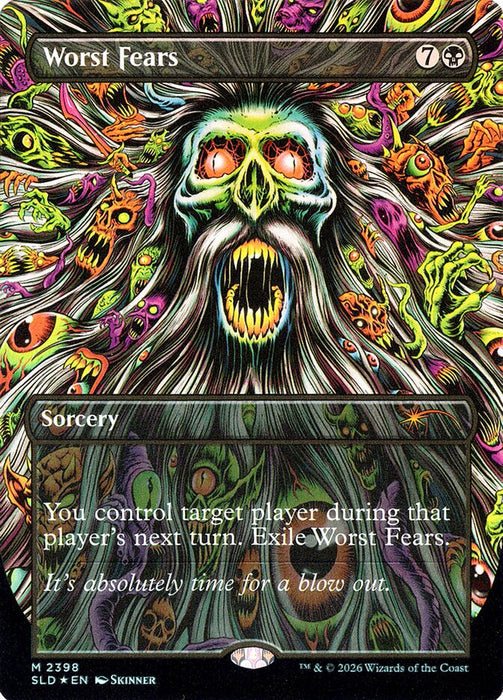 Worst Fears - Borderless - Inverted (Foil)