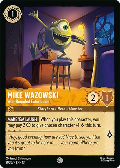 Mike Wazowski - Well-Rounded Entertainer - Foil