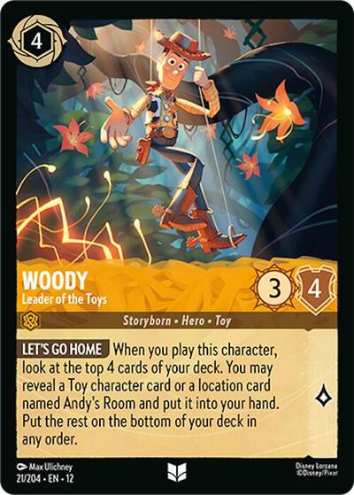 Woody - Leader of the Toys - Foil
