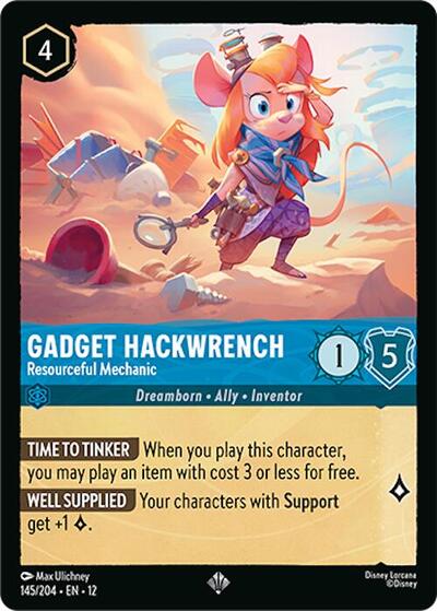 Gadget Hackwrench - Resourceful Mechanic - Foil