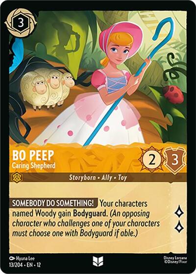 Bo Peep - Caring Shepherd - Foil