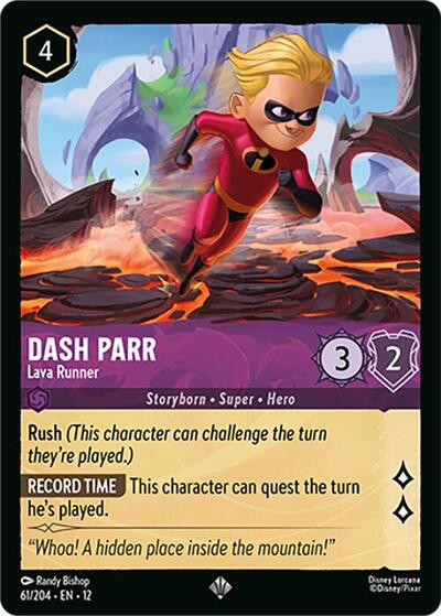 Dash Parr - Lava Runner - Foil