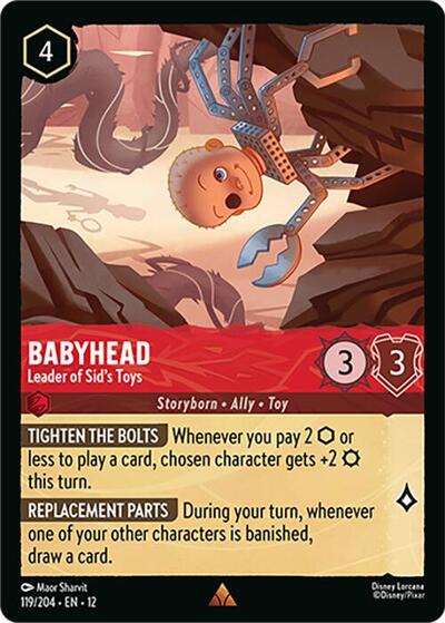 Babyhead - Leader of Sid's Toys - Foil
