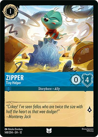 Zipper - Tiny Helper - Foil