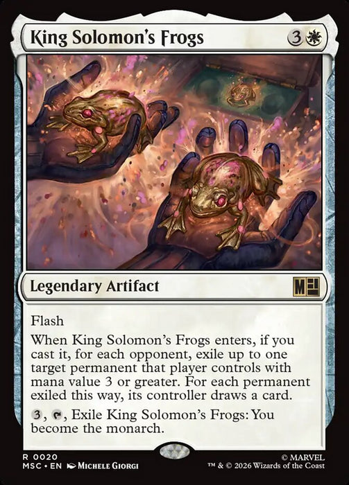 King Solomon's Frogs - Legendary - Surge Foil (Foil)