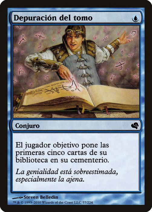 Depuración del tomo - Tome Scour