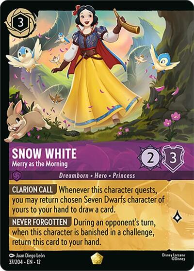 Snow White - Merry as the Morning (Foil) - Foil