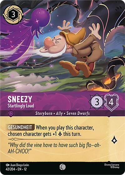 Sneezy - Startlingly Loud (Foil) - Foil