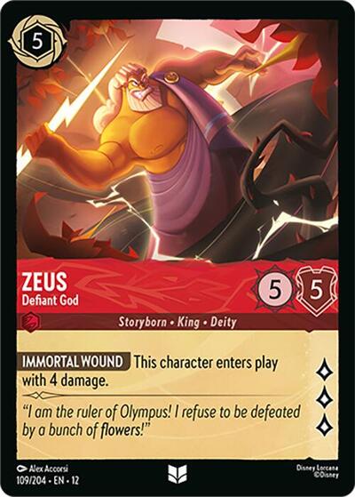 Zeus - Defiant God - Foil