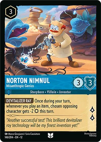 Norton Nimnul - Misanthropic Genius - Foil