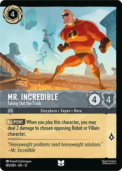 Mr. Incredible - Taking Out the Trash (Foil) - Foil