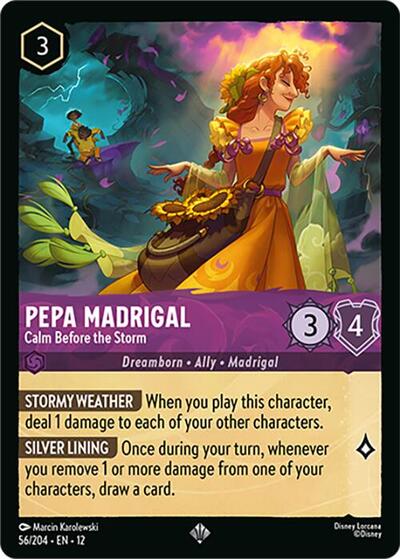 Pepa Madrigal - Calm Before the Storm - Foil