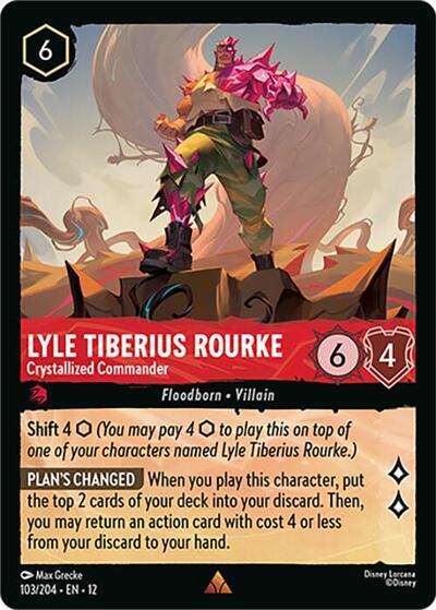 Lyle Tiberius Rourke - Crystallized Commander (Epic)