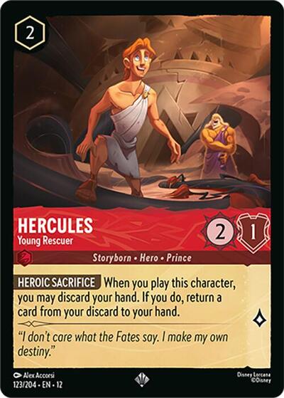 Hercules - Young Rescuer - Foil