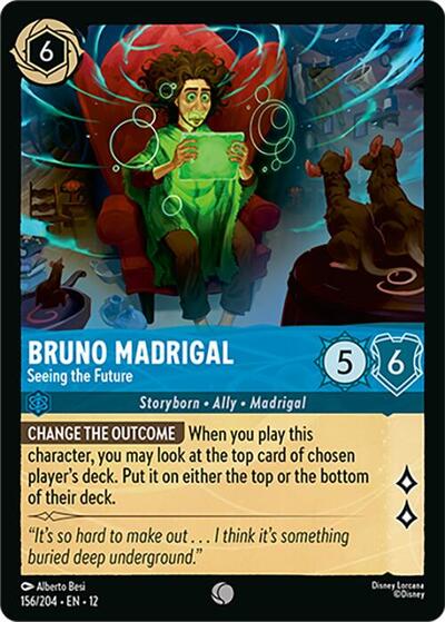 Bruno Madrigal - Seeing the Future - Foil