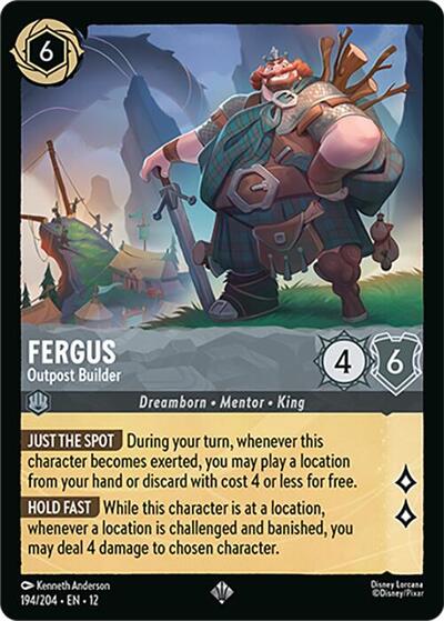 Fergus - Outpost Builder - Foil
