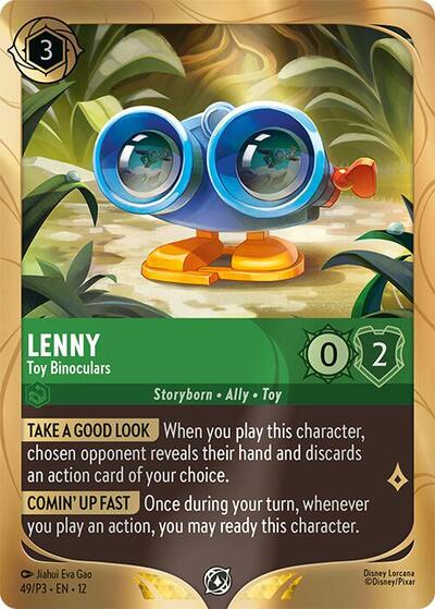 Lenny - Toy Binoculars - Foil