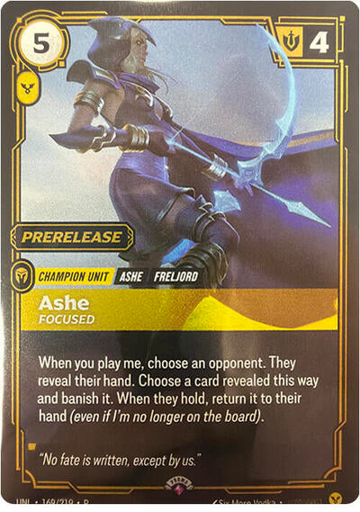 Ashe - Focused - Foil