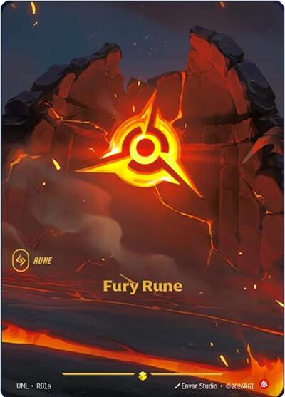 Fury Rune (R01a) - Foil
