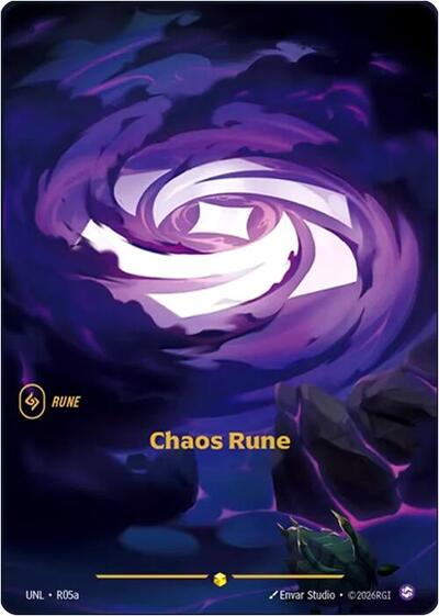 Chaos Rune (R05a) - Foil