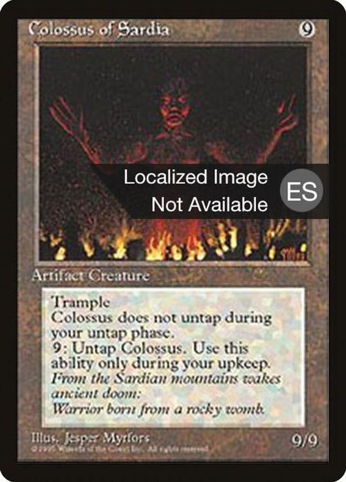 Coloso de Sardia - Colossus of Sardia