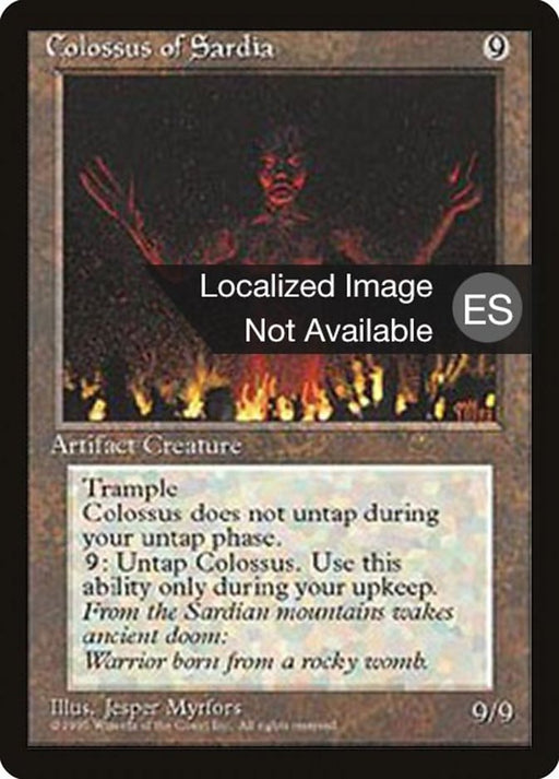 Coloso de Sardia - Colossus of Sardia