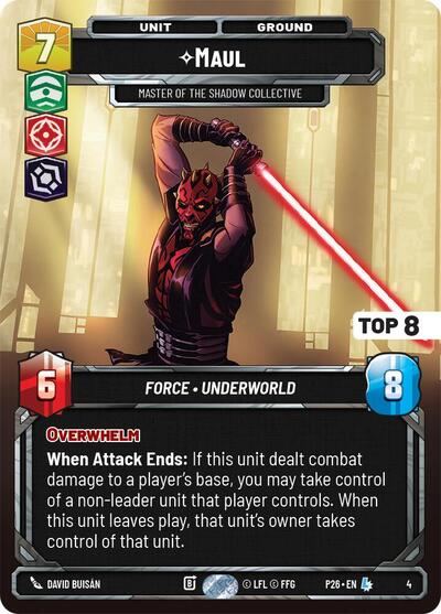 Maul - Master of the Shadow Collective (Top 8)
