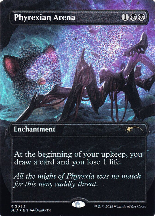 Phyrexian Arena - Borderless - Full Art - Inverted (Foil)