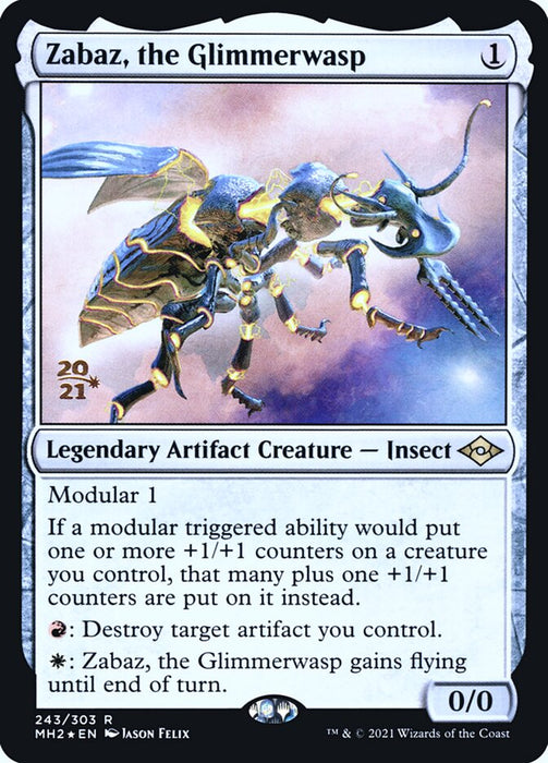 Zabaz, the Glimmerwasp - Legendary (Foil)