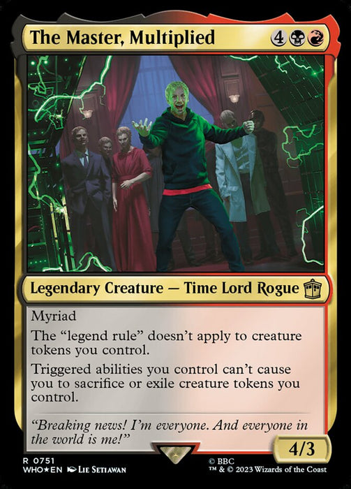The Master, Multiplied - Legendary - Surge Foil (Foil)