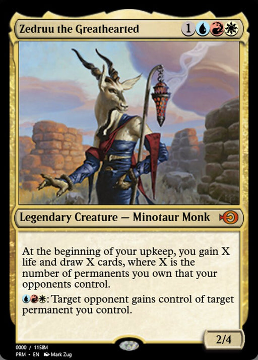 Zedruu the Greathearted - Legendary (Foil)