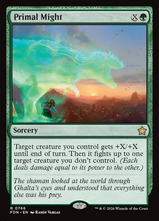 Primal Might (Foil)