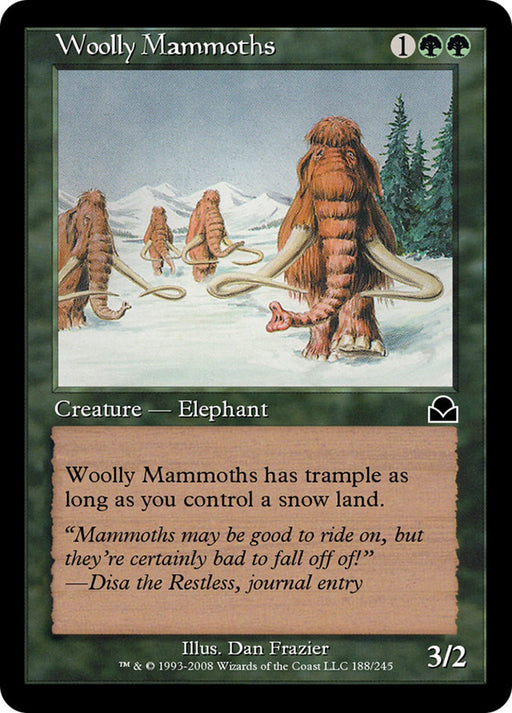 Woolly Mammoths (Foil)