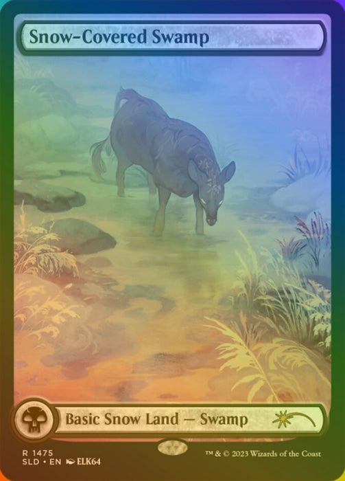 Snow-Covered Swamp - Full Art - Fullart (Foil)