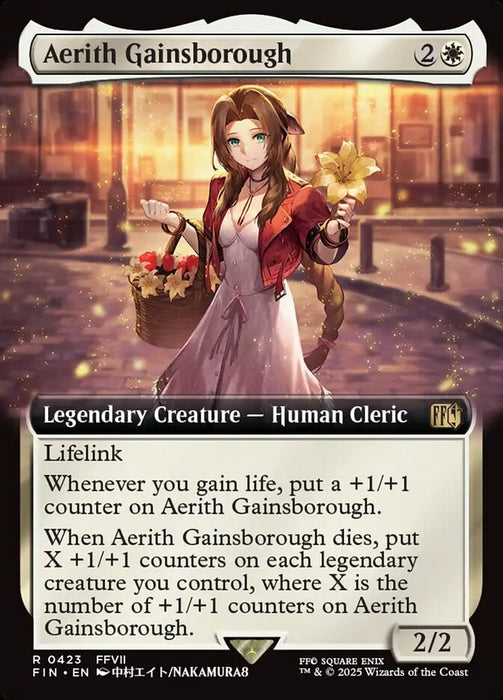 Aerith Gainsborough - Extended Art - Legendary (Foil)