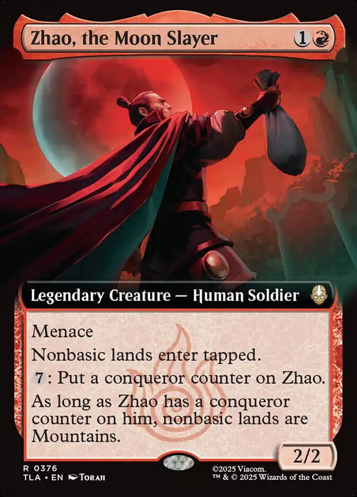 Zhao, the Moon Slayer - Extended Art - Legendary (Foil)