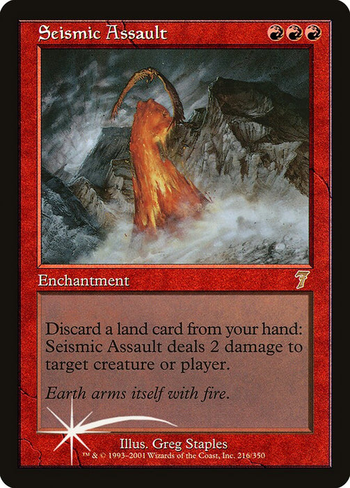 Seismic Assault (Foil)