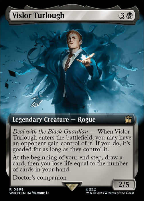 Vislor Turlough - Extended Art - Legendary - Surge Foil (Foil)