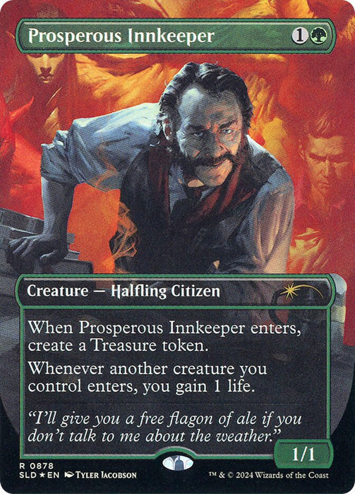 Prosperous Innkeeper - Borderless - Full Art (Foil)