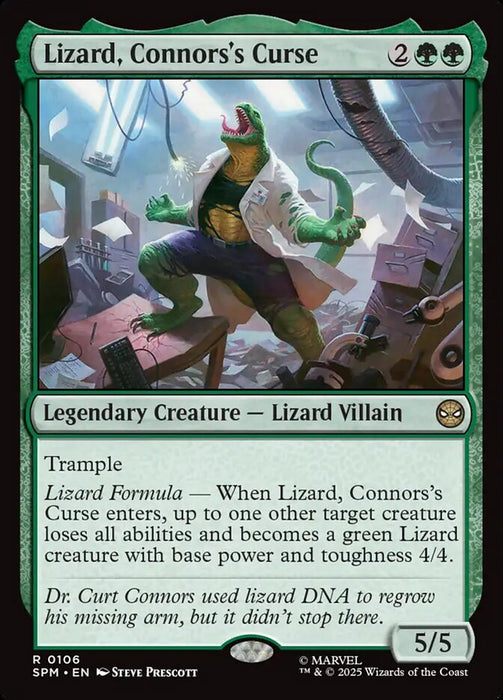 Lizard, Connors's Curse - Legendary