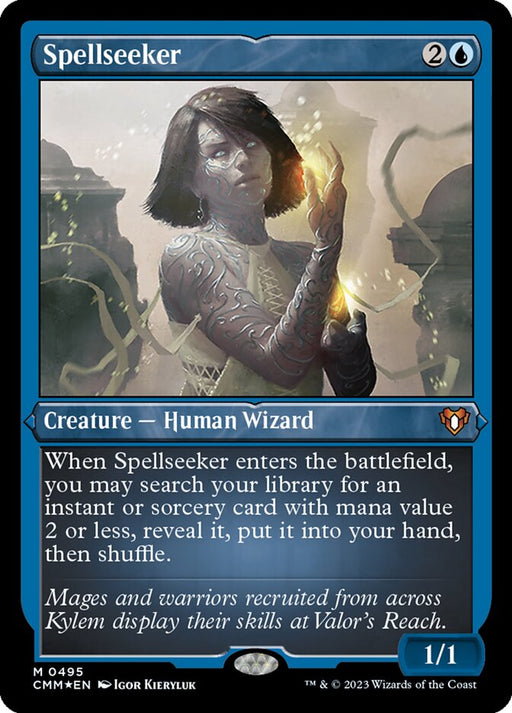 Spellseeker - Etched - Inverted - Etched (Foil)