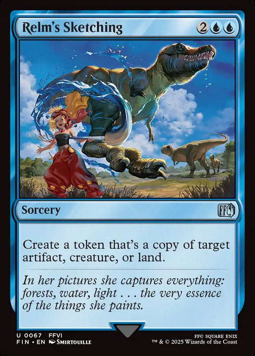 Relm's Sketching (Foil)
