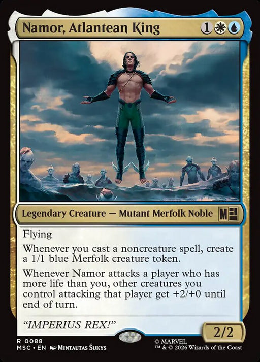 Namor, Atlantean King - Legendary - Surge Foil (Foil)